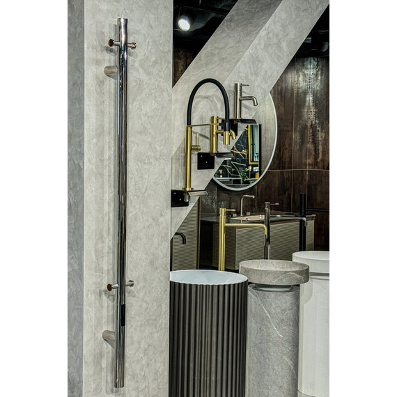 Полотенцесушитель электрический Boheme Uno П1 1500x122 мм 726-CR фото 2