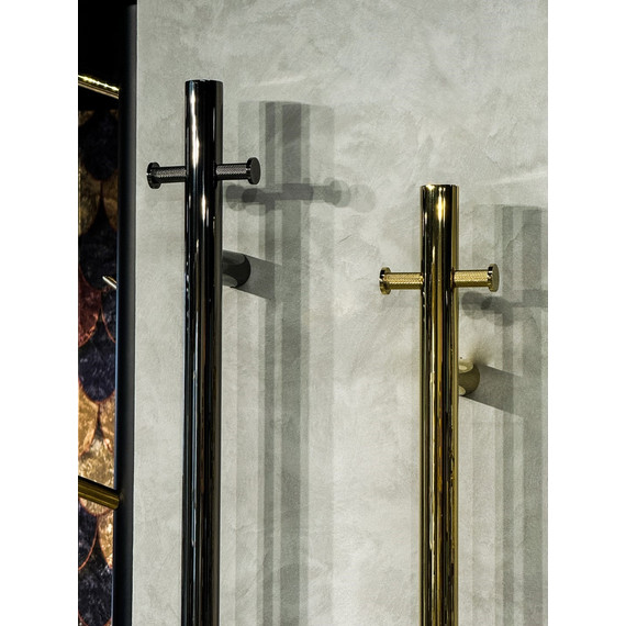 Полотенцесушитель электрический Boheme Uno П1 1500x122 мм 726-G, золото фото 4