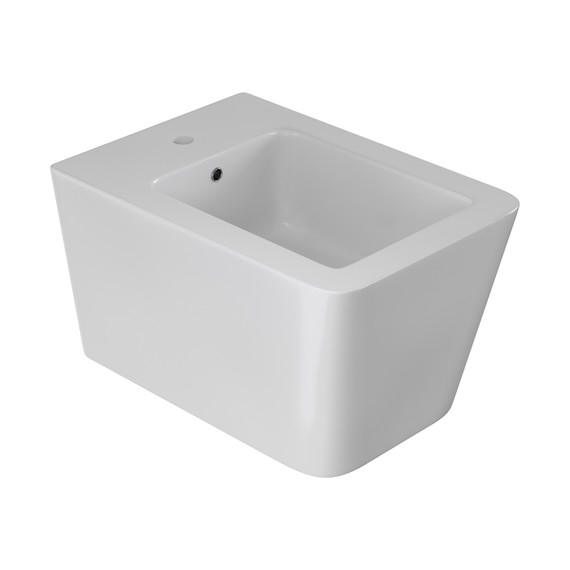 Биде подвесное Boheme Zen 967-BIDET-W, белый глянец фото 