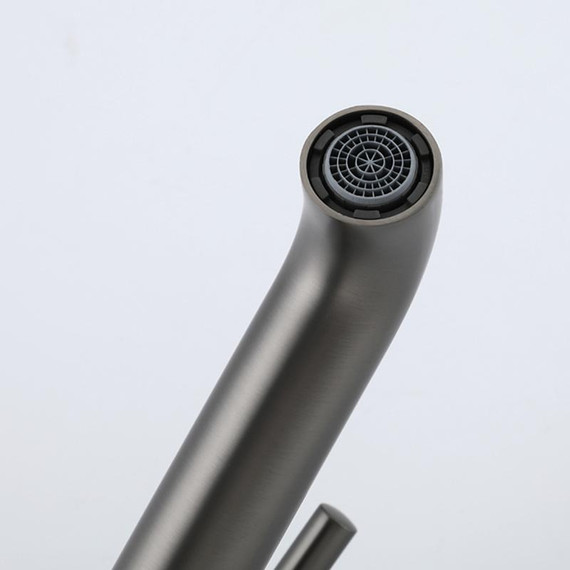 Смеситель для раковины высокий Gappo G06-9 G1006-29, оружейная сталь, Цвет производителя: оружейная сталь фото 18