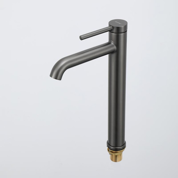 Смеситель для раковины высокий Gappo G06-9 G1006-29, оружейная сталь, Цвет производителя: оружейная сталь фото 13