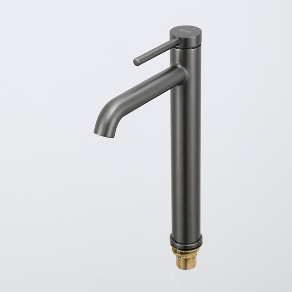 Смеситель для раковины высокий Gappo G06-9 G1006-29, оружейная сталь, Цвет производителя: оружейная сталь фото 14