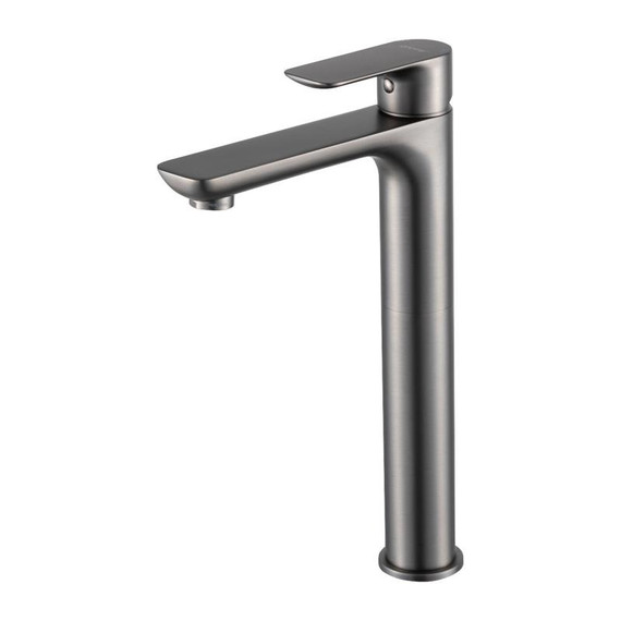 Смеситель для раковины высокий Gappo G48-9 G1048-92, оружейная сталь, Цвет производителя: оружейная сталь фото 