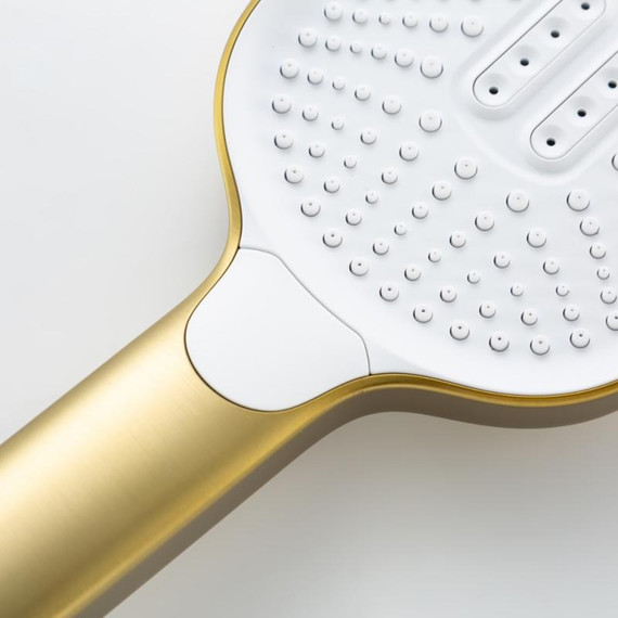 Смеситель для ванны с выдвижным изливом Gappo G10-3 G3210-3, золото сатин, Цвет производителя: золото сатин фото 22