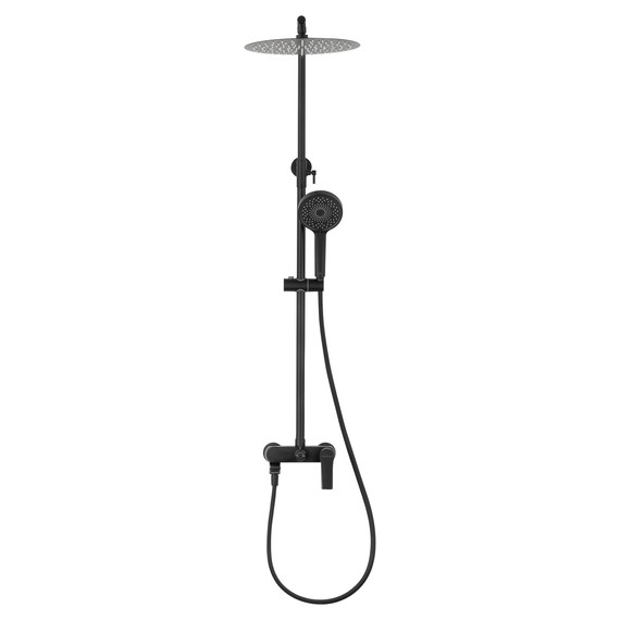 Душевая стойка Wonzon & Woghand Brilliant WW-88047079-MB, чёрный матовый фото 2