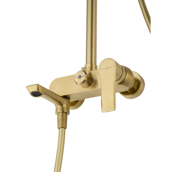 Душевая стойка Wonzon & Woghand Brilliant WW-88047079-BG, золото брашированное фото 4