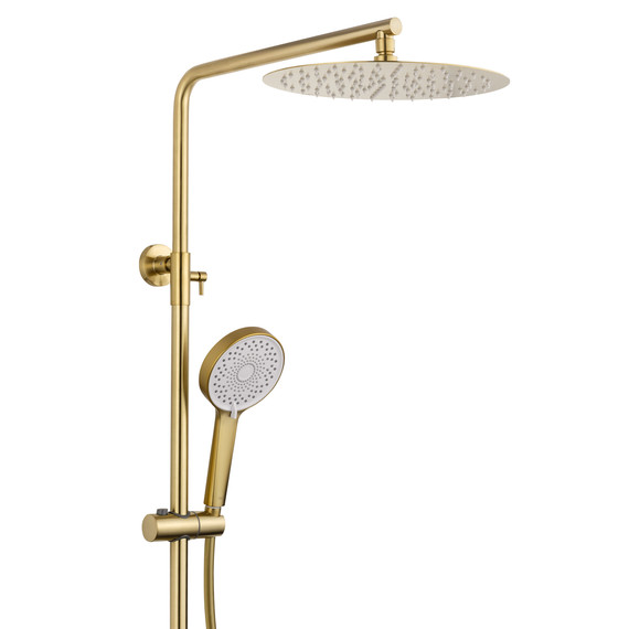 Душевая стойка Wonzon & Woghand Brilliant WW-88047079-BG, золото брашированное фото 5