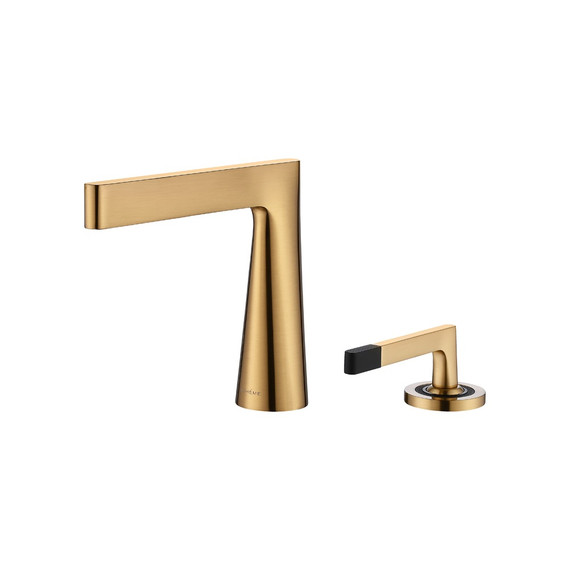 Смеситель для раковины Boheme Duo 161-BR, бронза фото 