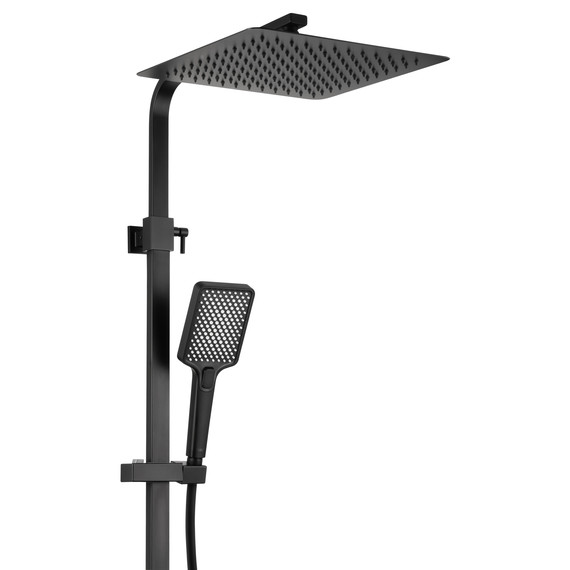 Душевая стойка Wonzon & Woghand Flex WW-88047072-MB, чёрный матовый фото 5