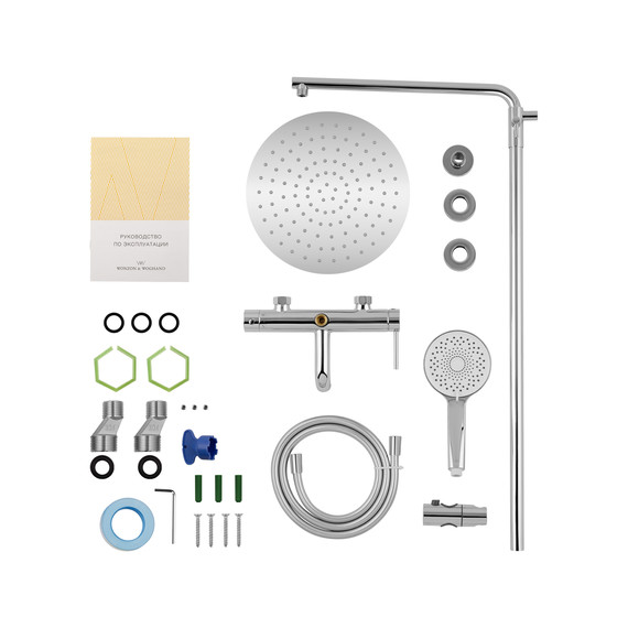 Душевая стойка Wonzon & Woghand Stick WW-88739017-CR фото 6