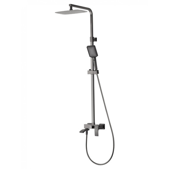 Душевая стойка Wonzon & Woghand Fit WW-88739009-BGM, тёмный графит брашированный фото 