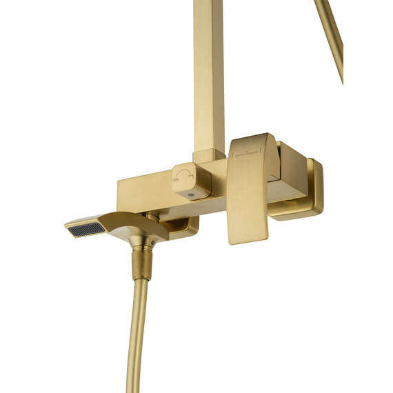 Душевая стойка Wonzon & Woghand Fit WW-88739009-BG, золото брашированное фото 4
