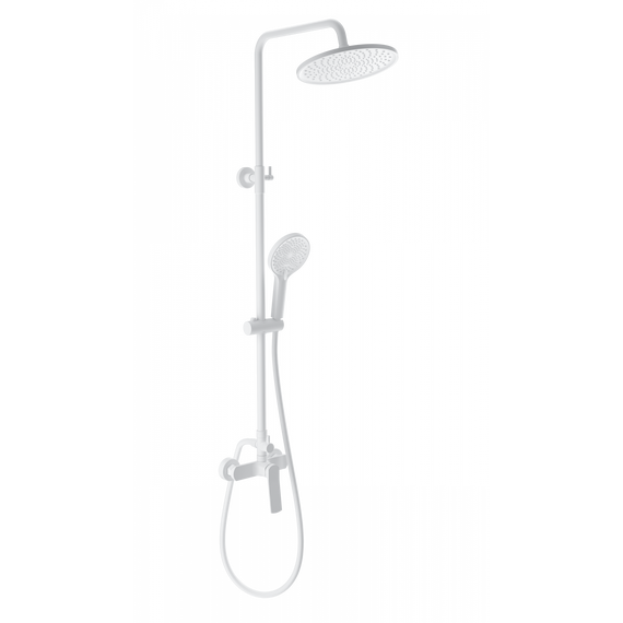 Душевая стойка Wonzon & Woghand WW-B3200-MW, белый матовый фото 