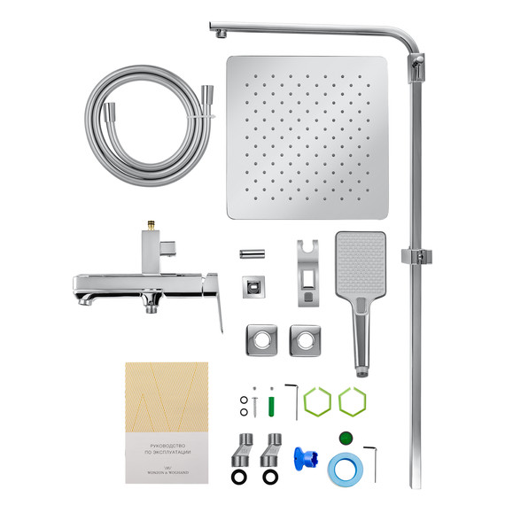 Душевая стойка Wonzon & Woghand Diamond WW-88739011-CR фото 7