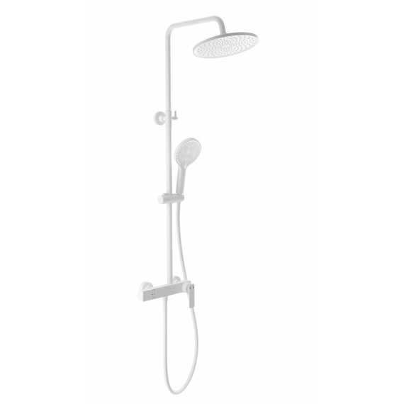 Душевая стойка Wonzon & Woghand WW-B3517-MW, белый матовый фото 