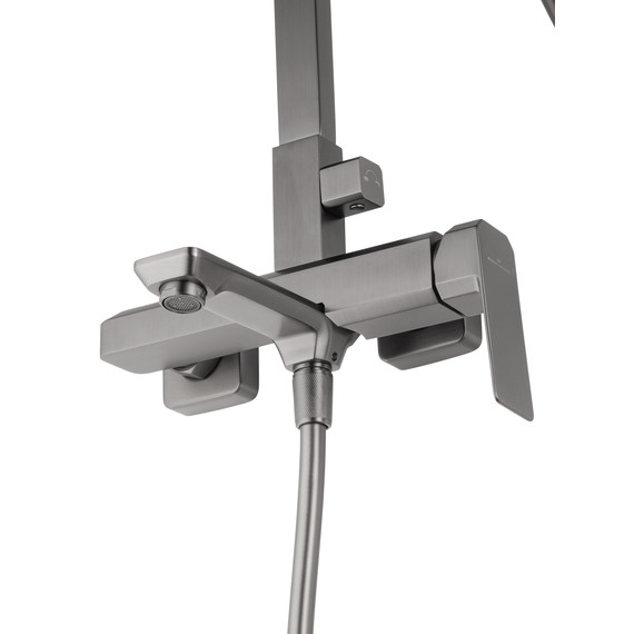 Душевая стойка Wonzon & Woghand Diamond WW-88739011-BGM, тёмный графит брашированный фото 4