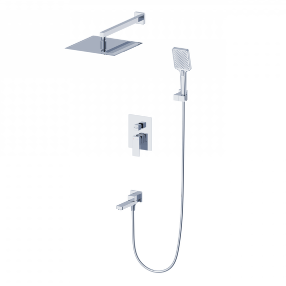 Душевая система для ванны Wonzon & Woghand Cube 2.0 WW-88087068-CR фото 