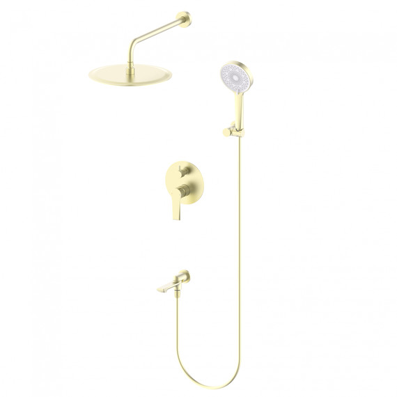 Душевая система для ванны Wonzon & Woghand Brilliant WW-88939079-BG, золото брашированное фото 