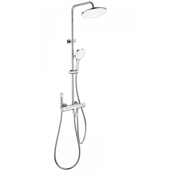 Душевая стойка с термостатом Wonzon & Woghand The one WW-B3094-CR фото 