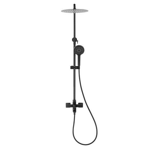 Душевая стойка Wonzon & Woghand Frame WW-88739010-MB, чёрный матовый фото 2