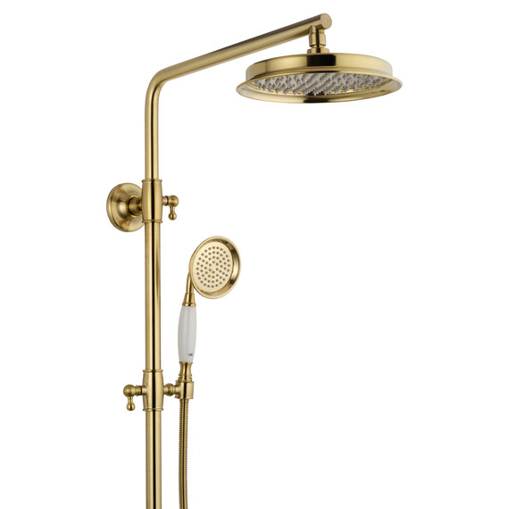 Душевая стойка Wonzon & Woghand Steam WW-88739008-BG, золото брашированное фото 5