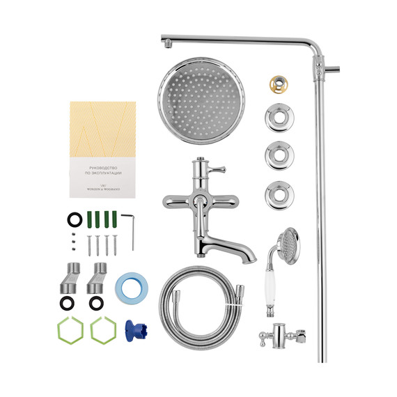 Душевая стойка Wonzon & Woghand Steam WW-88739008-CR фото 6