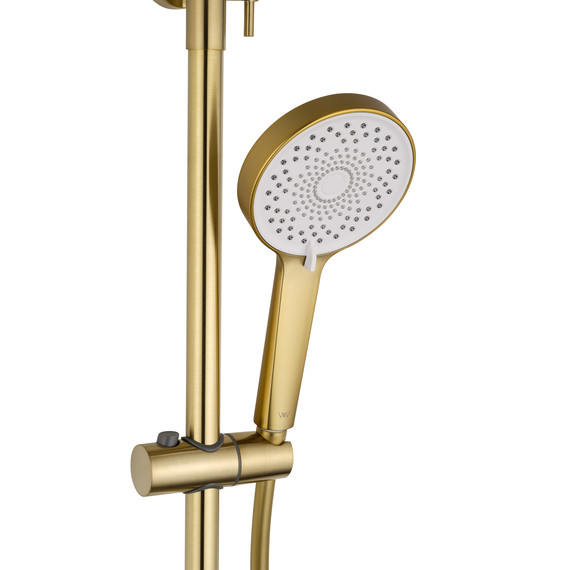 Душевая стойка Wonzon & Woghand Frame WW-88739010-BG, золото брашированное фото 6