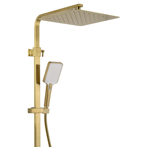 Душевая стойка Wonzon & Woghand Flex WW-88047072-BG, золото брашированное фото 5