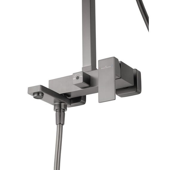 Душевая стойка Wonzon & Woghand Cube WW-88739016-BGM, тёмный графит брашированный фото 4