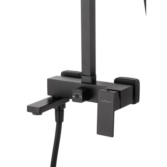 Душевая стойка Wonzon & Woghand Cube WW-88739016-MB, чёрный матовый фото 3