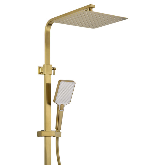 Душевая стойка Wonzon & Woghand Edge WW-88739003-BG, золото брашированное фото 5