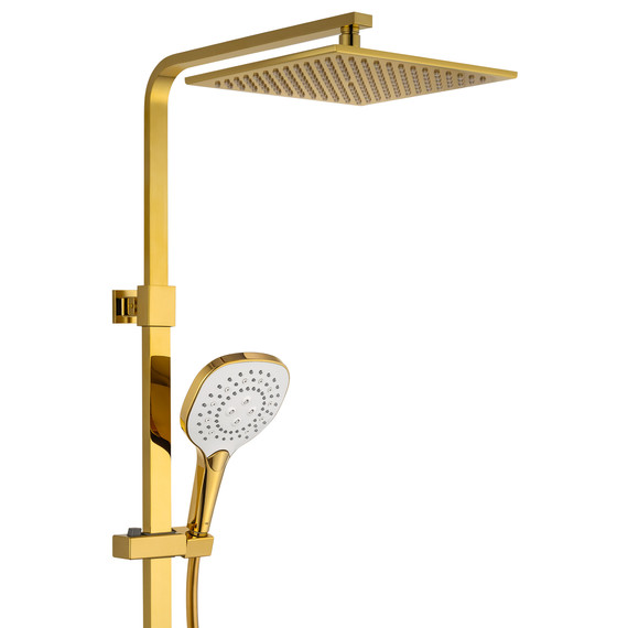 Душевая стойка Wonzon & Woghand Shakespeare WW-654602-DG, золото глянцевое фото 5