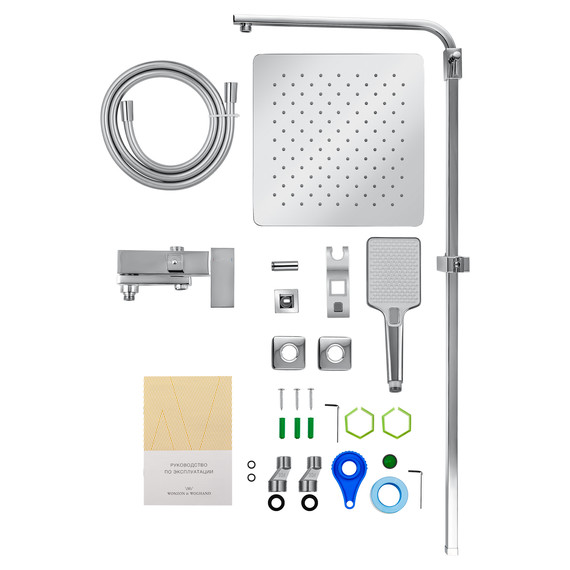 Душевая стойка Wonzon & Woghand Cube WW-88739016-CR фото 7