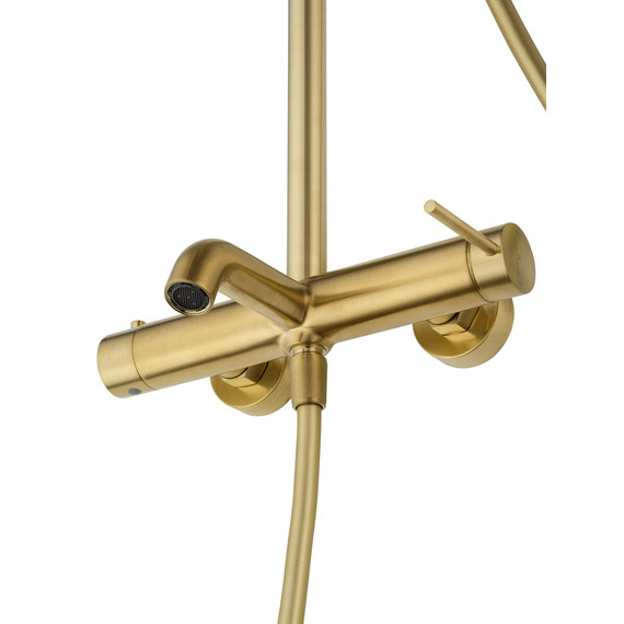 Душевая стойка Wonzon & Woghand Stick WW-88739017-BG, золото брашированное фото 4