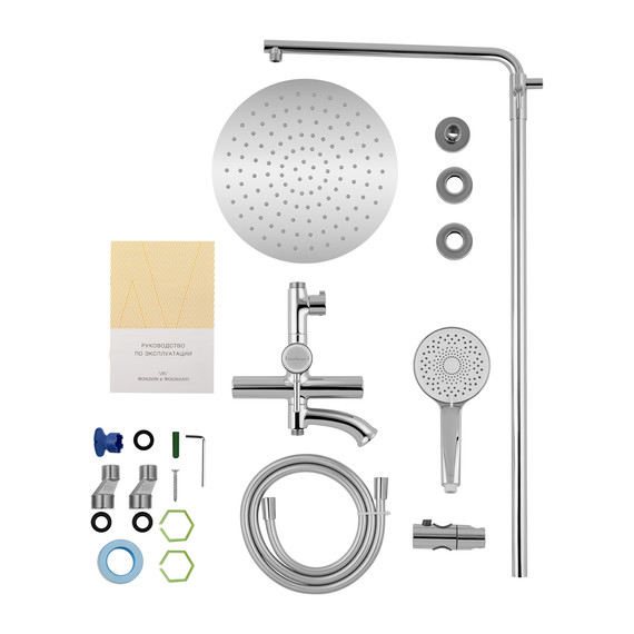 Душевая стойка Wonzon & Woghand Tor WW-88047073-CR фото 6