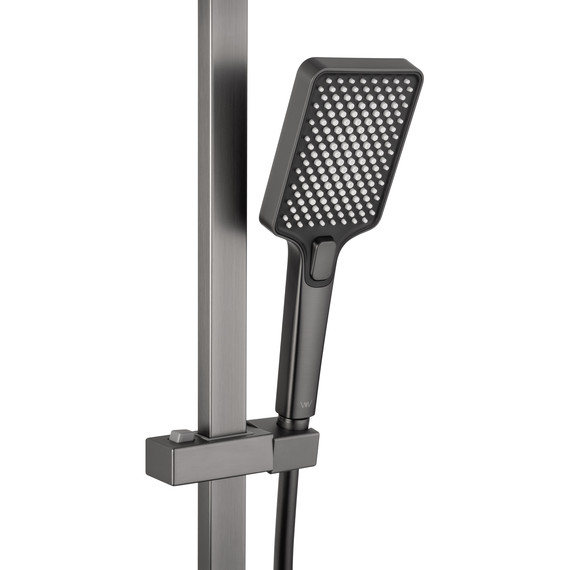 Душевая стойка Wonzon & Woghand Diamond WW-88739011-BGM, тёмный графит брашированный фото 6