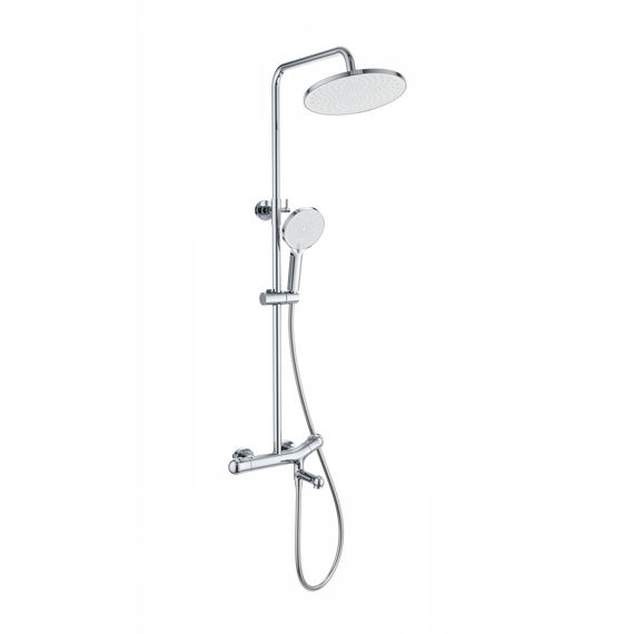 Душевая стойка с термостатом Wonzon & Woghand T-1000 WW-B3057-A-CR фото 