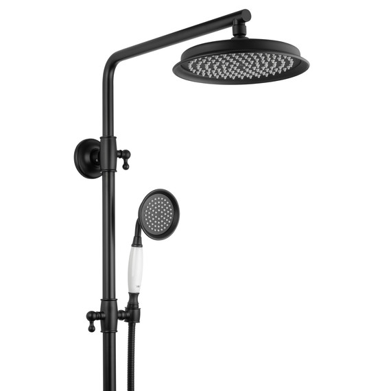 Душевая стойка Wonzon & Woghand Steam WW-88739008-MB, чёрный матовый фото 5