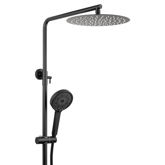 Душевая стойка Wonzon & Woghand Stick WW-88739017-MB, чёрный матовый фото 5