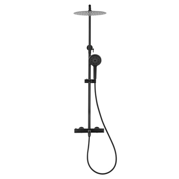 Душевая стойка Wonzon & Woghand Stick WW-88739017-MB, чёрный матовый фото 2