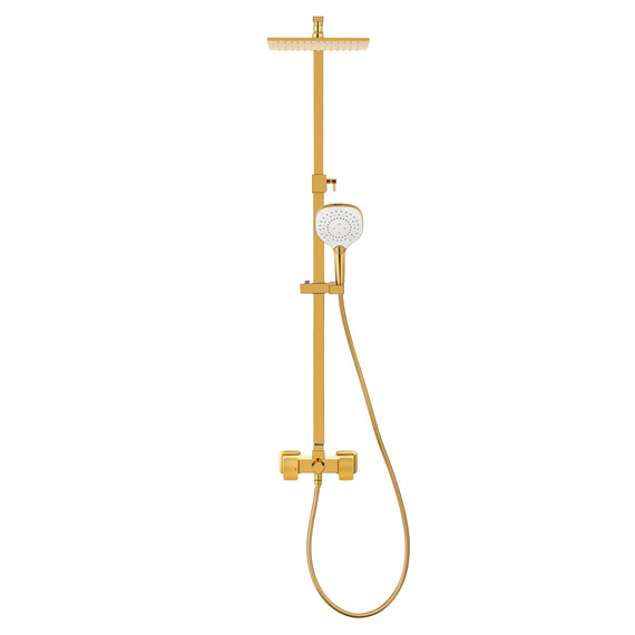 Душевая стойка Wonzon & Woghand Shakespeare WW-654602-DG, золото глянцевое фото 2
