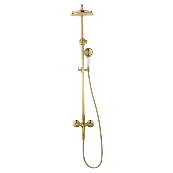 Душевая стойка Wonzon & Woghand Steam WW-88739008-BG, золото брашированное фото 2