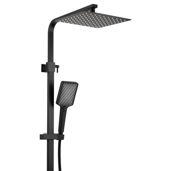 Душевая стойка Wonzon & Woghand Edge WW-88739003-MB, чёрный матовый фото 5