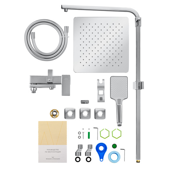 Душевая стойка Wonzon & Woghand Cube 2.0 WW-88047068-CR фото 7