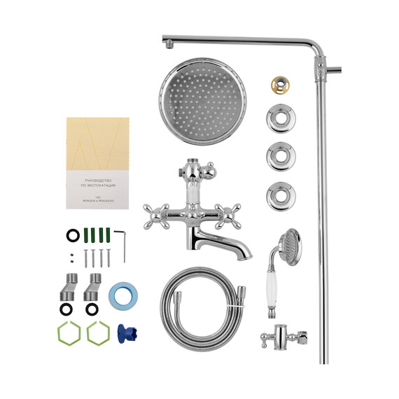 Душевая стойка Wonzon & Woghand Retro WW-88739020-CR фото 6