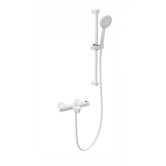 Смесители для ванны с термостатом Wonzon & Woghand WW-C2001-A-MW, белый фото 