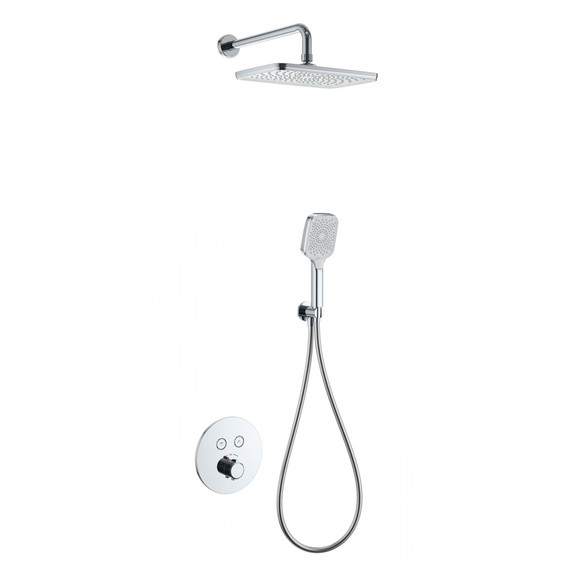 Душевая система для душа с термостатом Wonzon & Woghand WW-D2017-A-CR фото 
