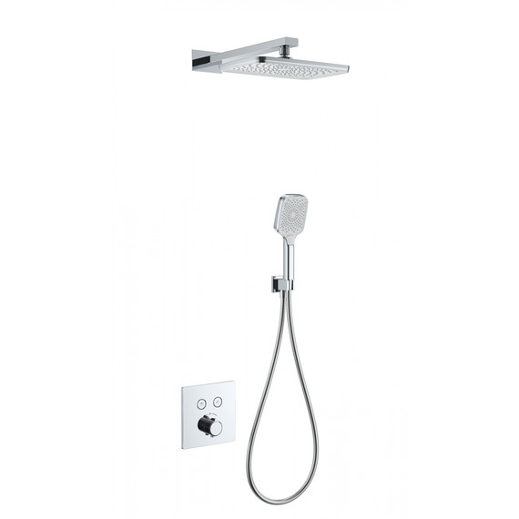 Душевая система для душа с термостатом Wonzon & Woghand WW-D2017-B-CR фото 