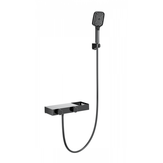 Смесители для ванны Wonzon & Woghand Shelf WW-B2551-BGG, тёмный графит фото 