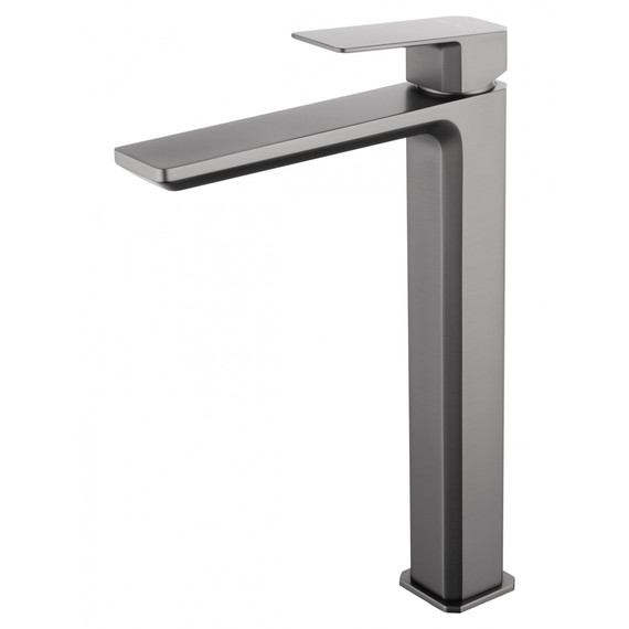 Смеситель для раковины высокий Wonzon & Woghand Diamond WW-88239011-BGM, тёмный графит фото 